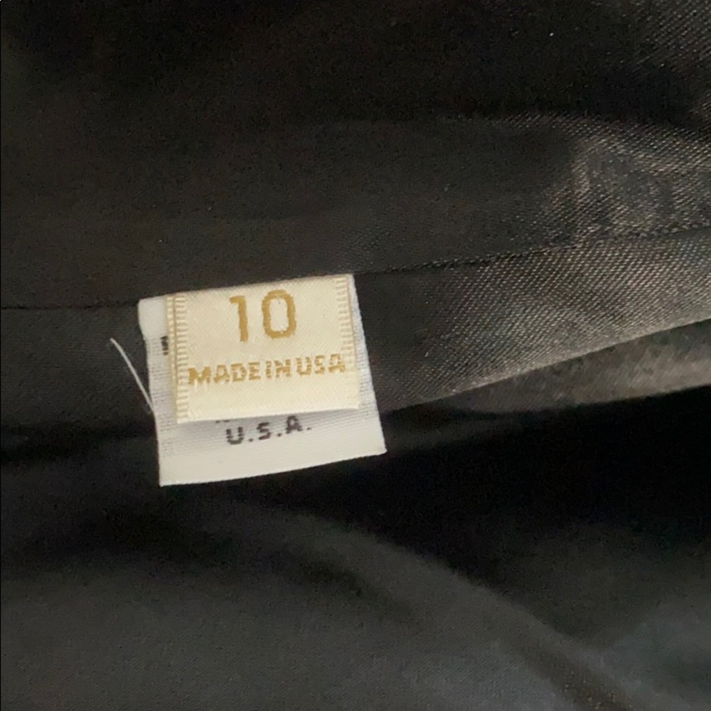 Fleurette Black Boiled Wool Blend Jacket - image 4